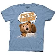 Ted F You Thunda! Blue T-Shirt